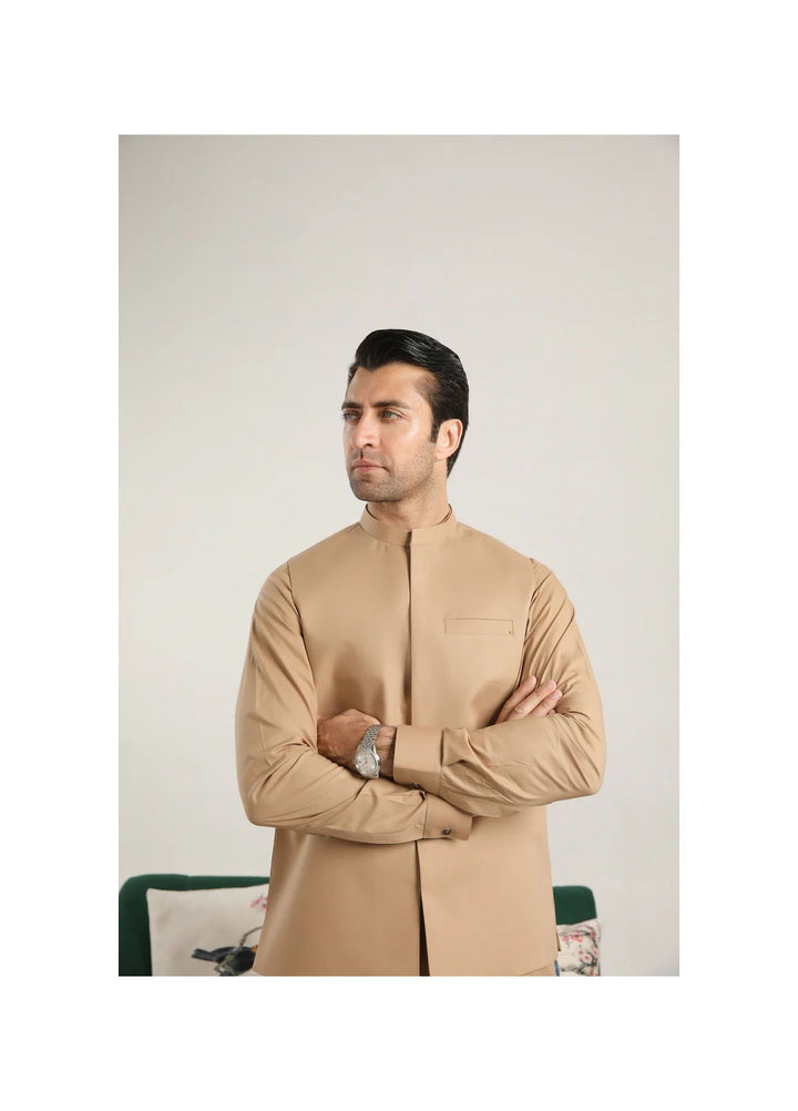 Muraqsh Plain Cotton 3 Piece Suit MUR-CCKT