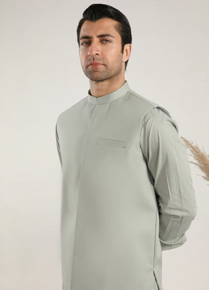 Muraqsh Plain Cotton 3 Piece Suit MUR-LMCKT