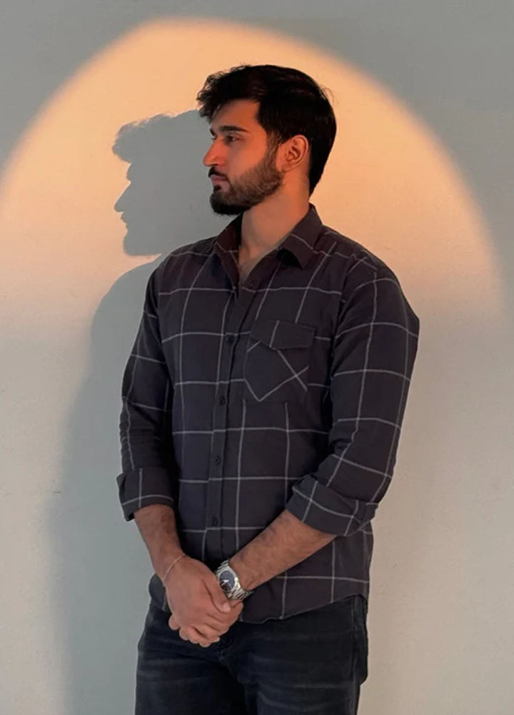 Muraqsh Plain Flannel Shirt ABD-GFCS-1