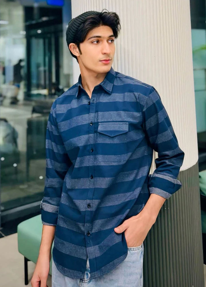 Muraqsh Plain Flannel Shirt ABD-NBFSH2