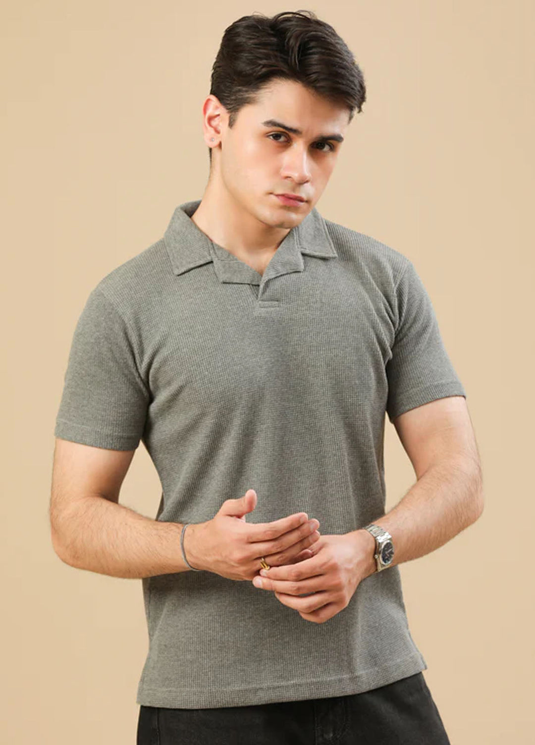 Muraqsh plain Knit Polo ABD-LGWRP-13