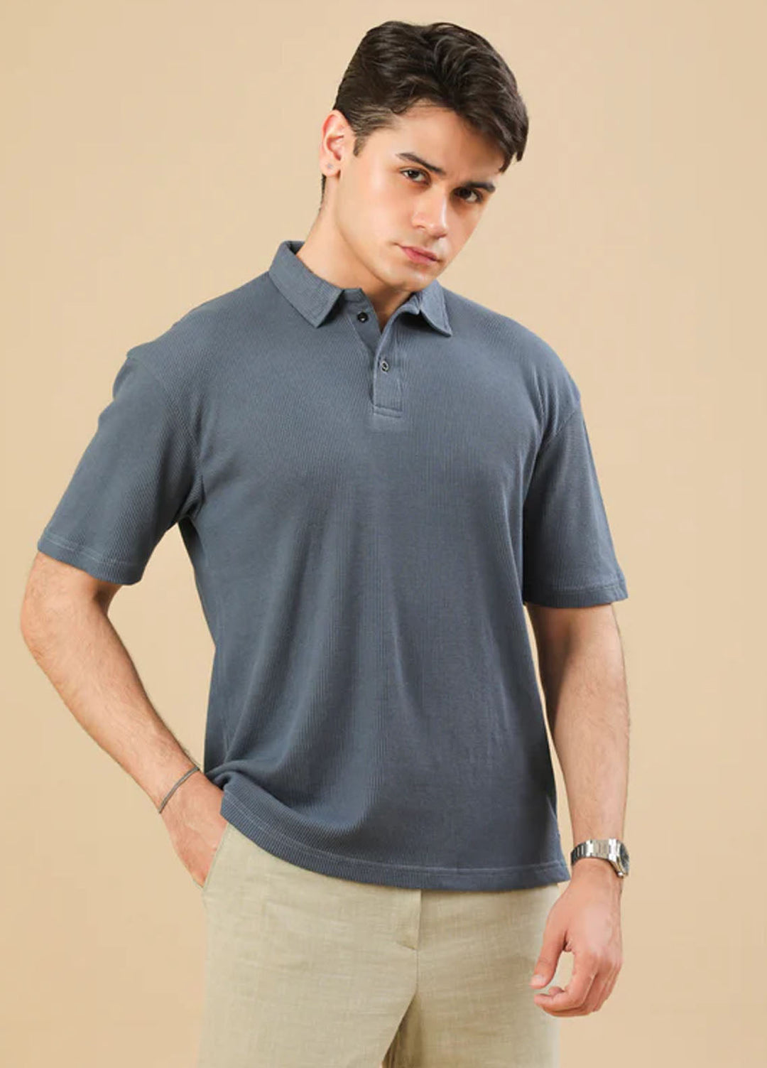 Muraqsh plain Knit Polo ABD-MDBOWP