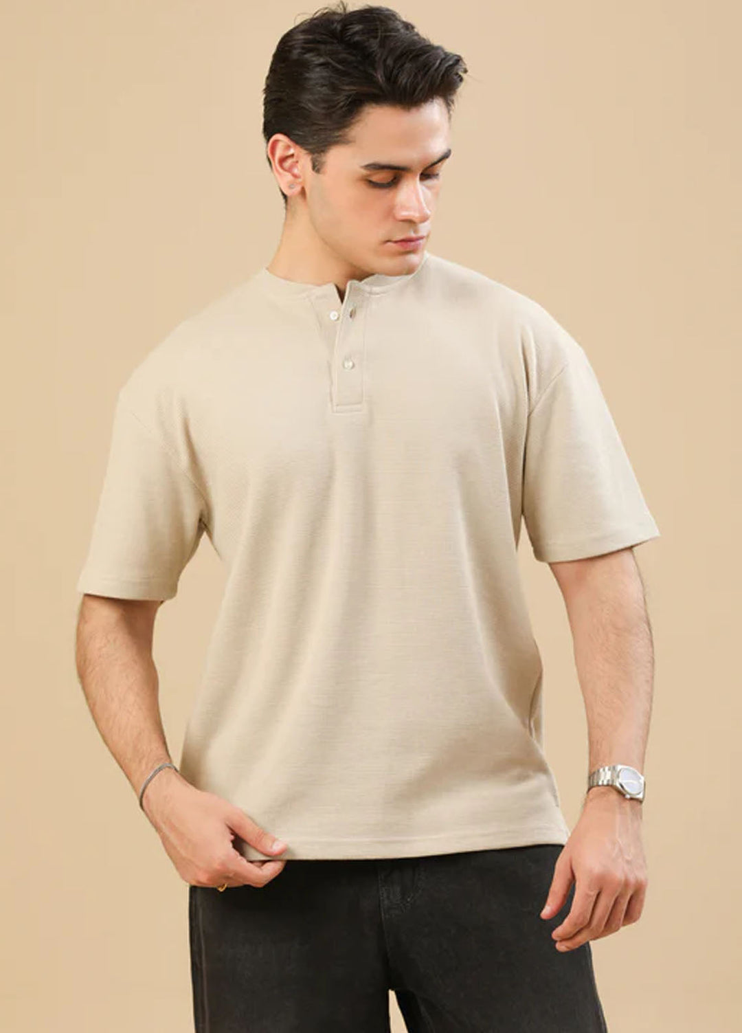Muraqsh plain Knit T-Shirt ABD-BWWOH-4