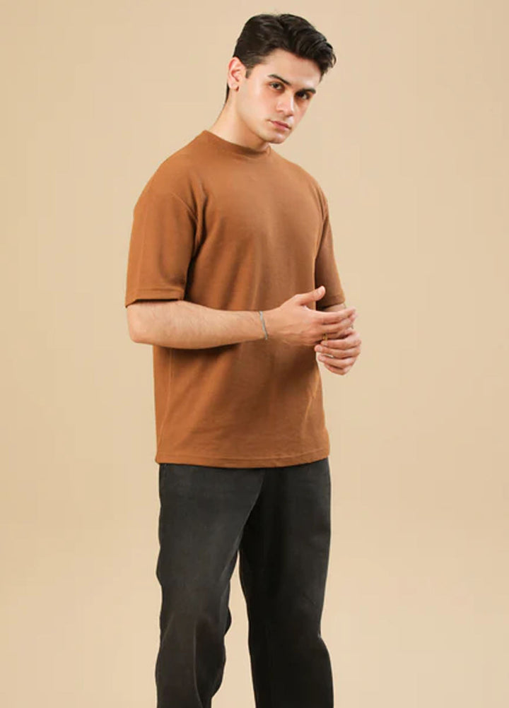 Muraqsh plain Knit T-Shirt ABD-CBWOT