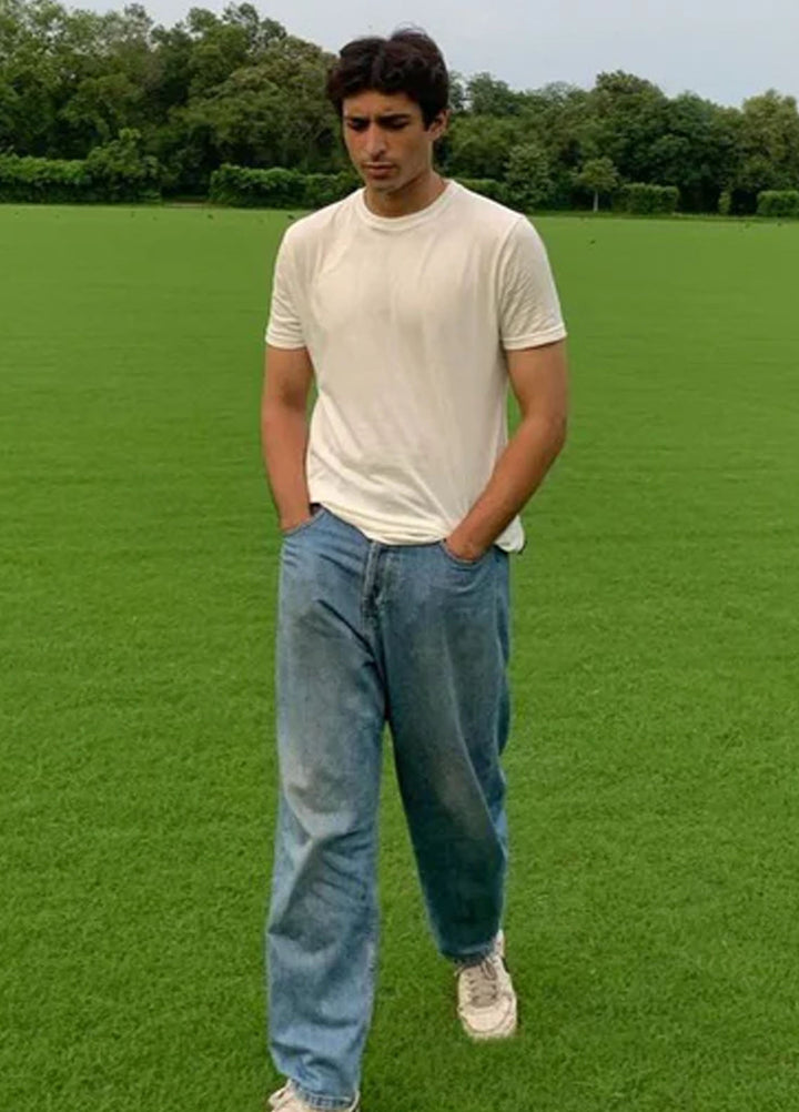 Muraqsh Plain Knit T-Shirt ABD-OWBT