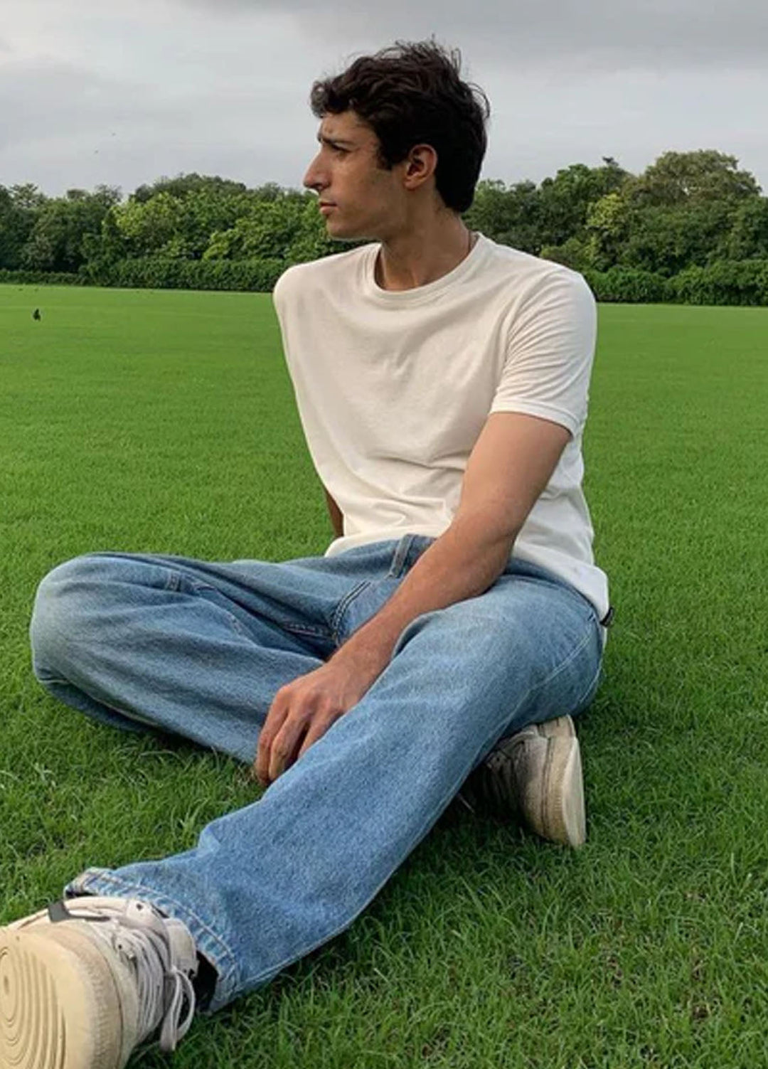 Muraqsh Plain Knit T-Shirt ABD-OWBT