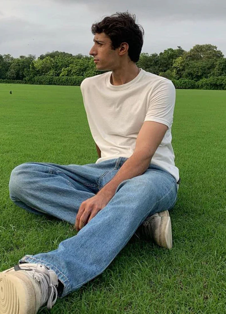 Muraqsh Plain Knit T-Shirt ABD-OWBT