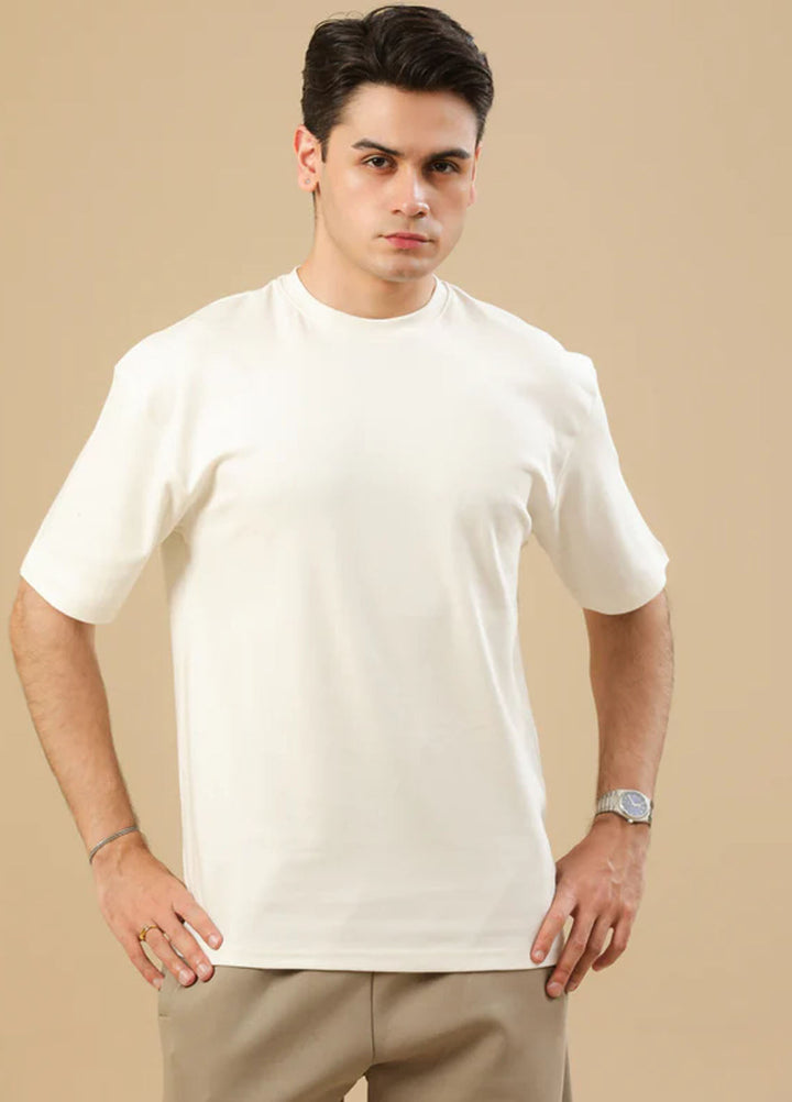 Muraqsh plain Knit T-Shirt ABD-OWIOT