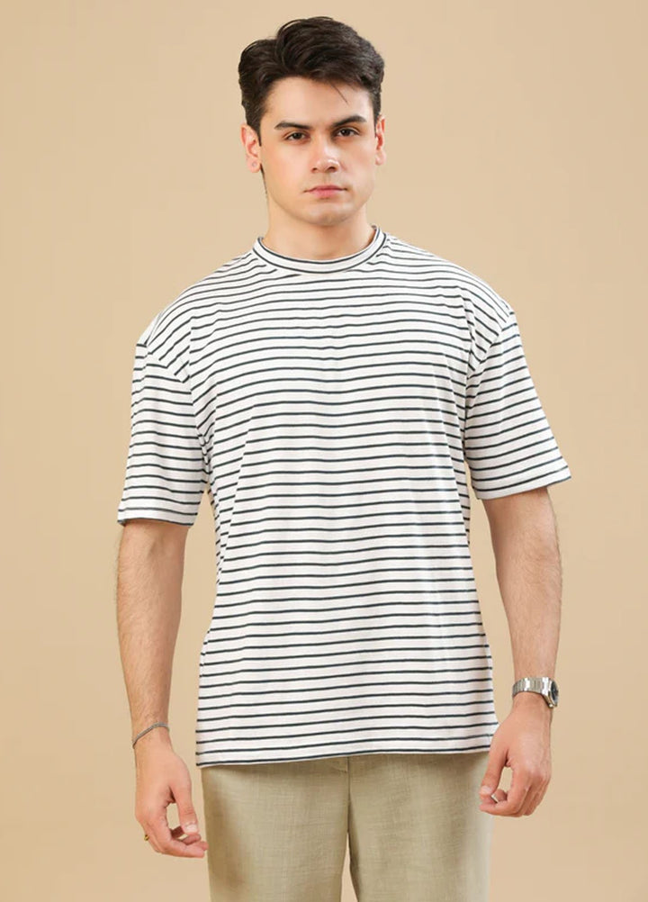 Muraqsh plain Knit T-Shirt ABD-OWSOT