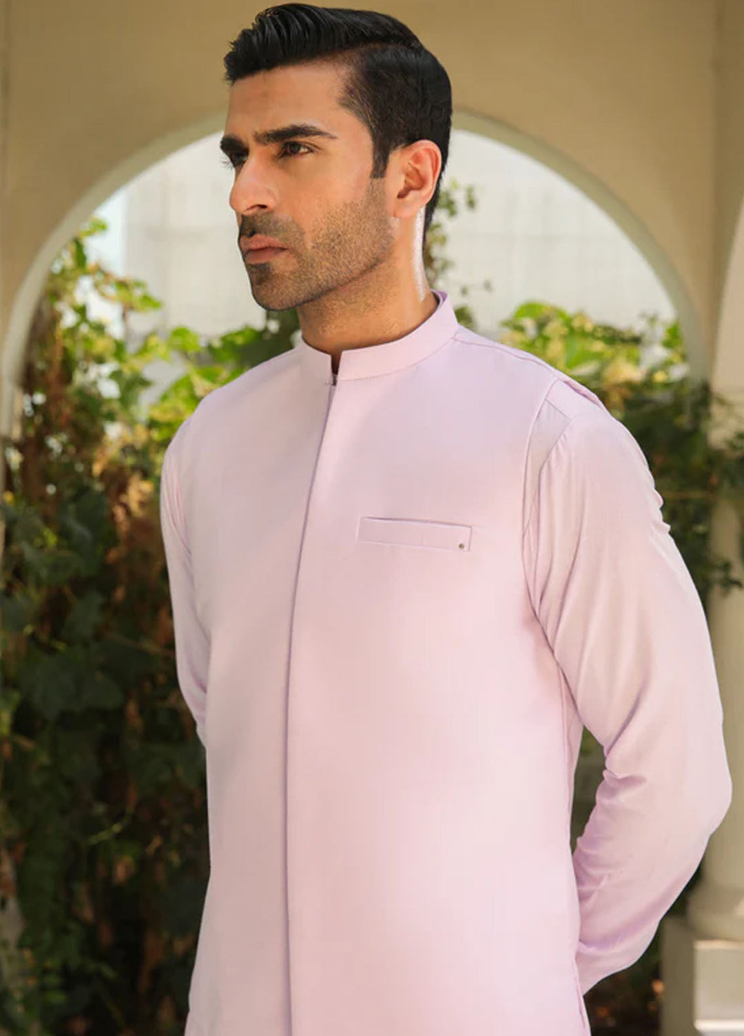 Muraqsh Pret Plain Blended 3 Piece Suit MUR-LKTWW-WC