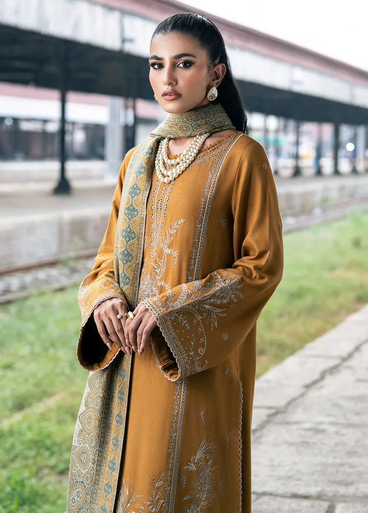 Musafir by Izel Embroidered Wool Suits Unstitched 2 Piece IZL24MF Paras - Winter Collection