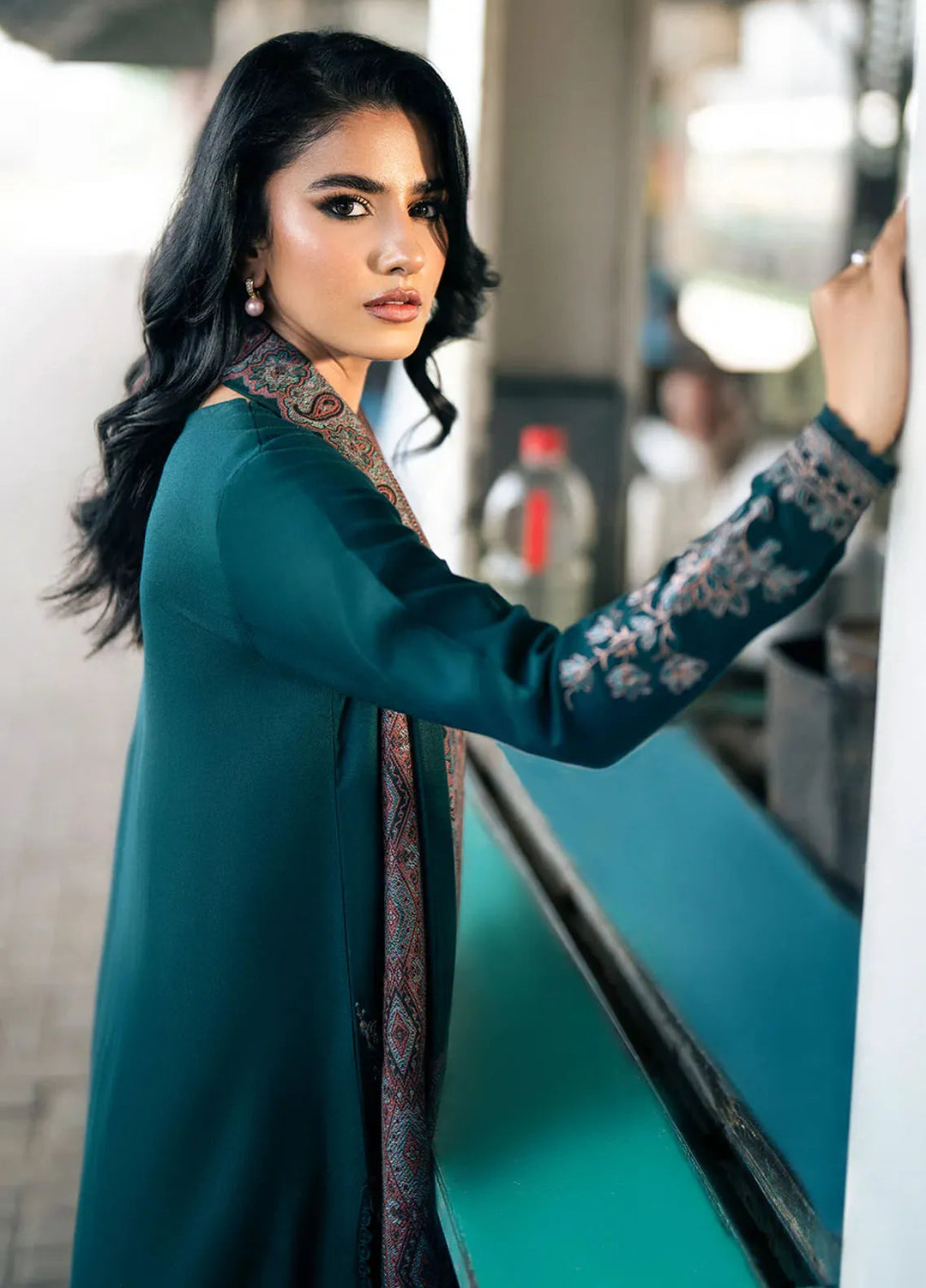 Musafir by Izel Embroidered Wool Suits Unstitched 2 Piece IZL24MF Tabeer - Winter Collection