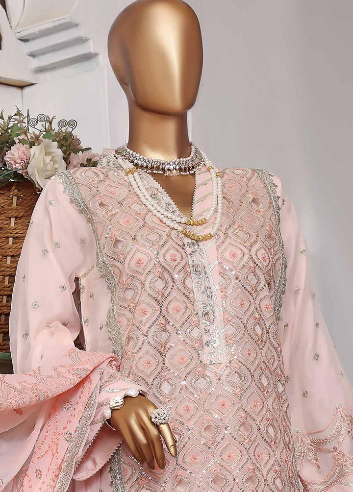 Muse By HZ Textiles Embroidered Organza Suits Unstitched 3 Piece HZ22M 02 Hayal - Luxury Collection