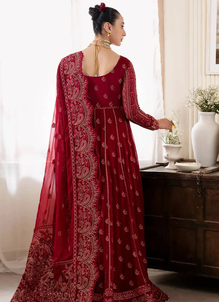 Muse By Serene Embroidered Chiffon Suit Unstitched 4 Piece SP24M Cherie S-1085 - Luxuary Collection