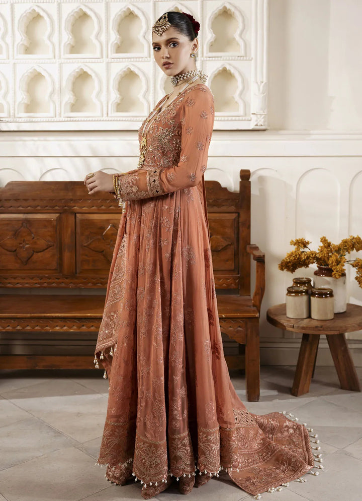 Muse By Serene Embroidered Chiffon Suit Unstitched 4 Piece SP24M Etoilee S-1083 - Luxuary Collection