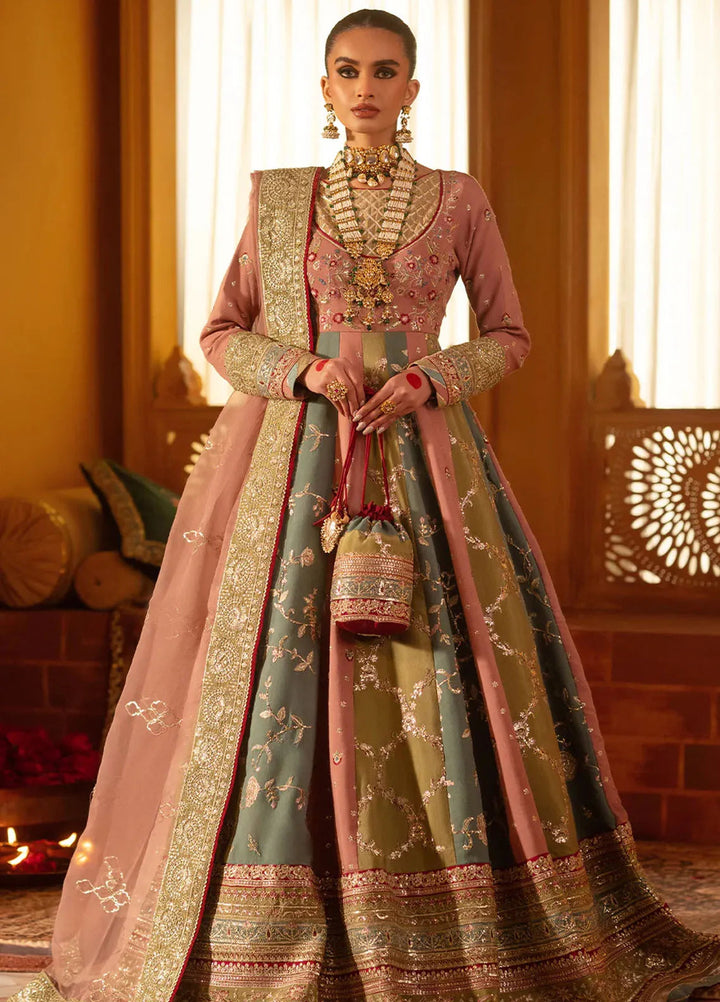 Mushk by AJR Couture Embroidered Suit Unstitched 3 Piece AJR25M Mastani - Formals Collection