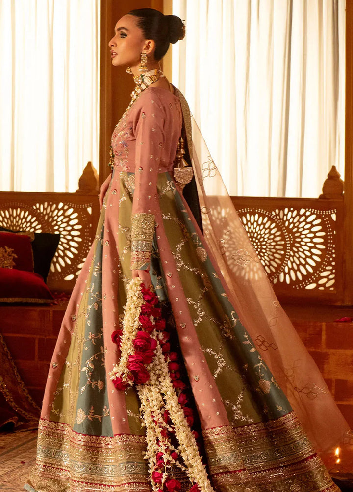 Mushk by AJR Couture Embroidered Suit Unstitched 3 Piece AJR25M Mastani - Formals Collection