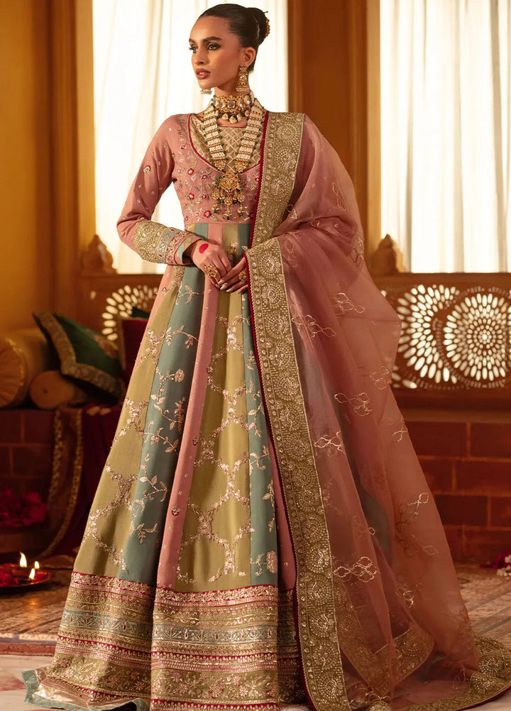 Mushk by AJR Couture Embroidered Suit Unstitched 3 Piece AJR25M Mastani - Formals Collection