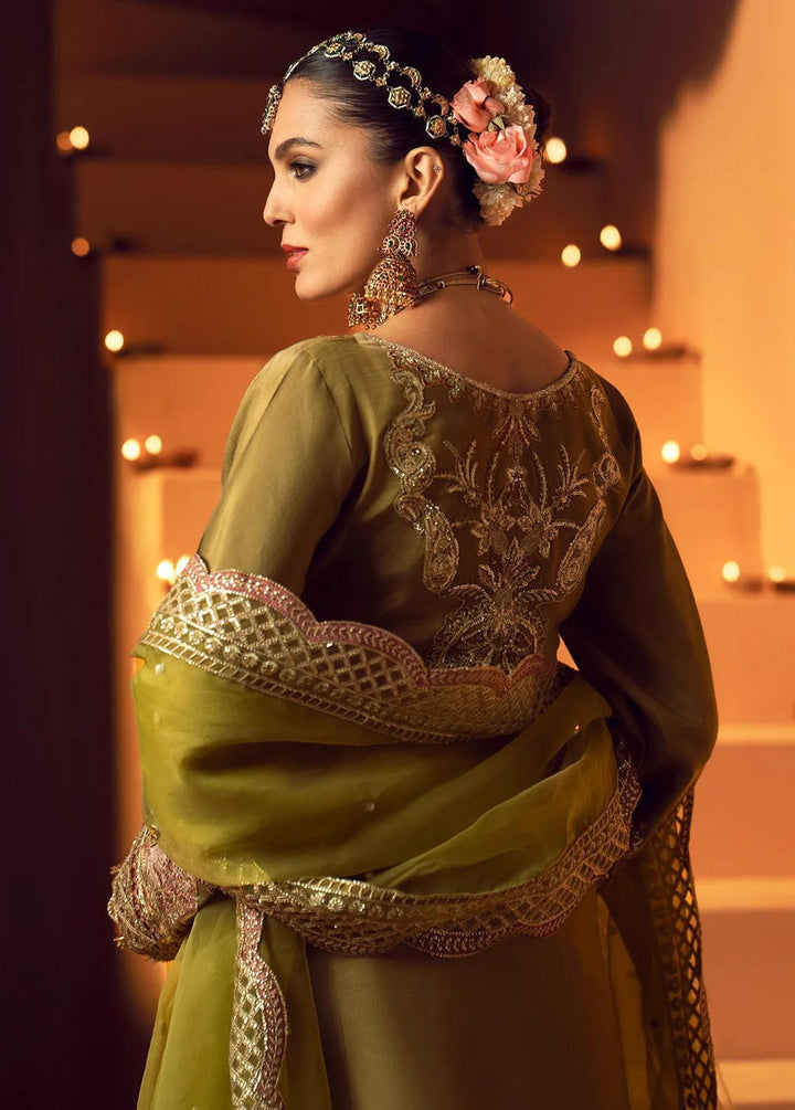 Mushk By Ajr Couture Embroidered Raw Silk Suits Unstitched 3 Piece AJR24M ASE-06 Barsat - Luxury Collection