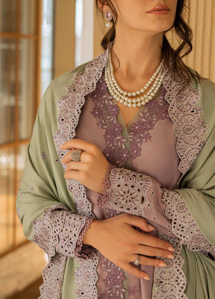 Mushq Casual Pret  Marina 3 Piece Suit MWP22-04 Lavender Frost