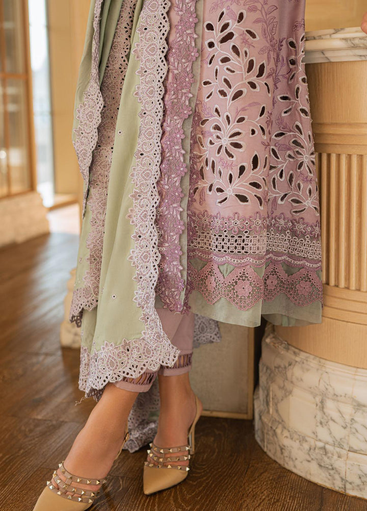 Mushq Casual Pret  Marina 3 Piece Suit MWP22-04 Lavender Frost