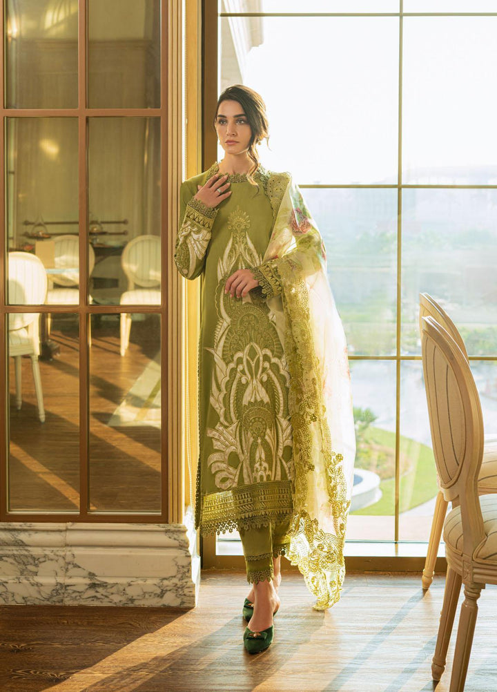 Mushq Casual Pret  Marina 3 Piece Suit MWP22-08 Peridot