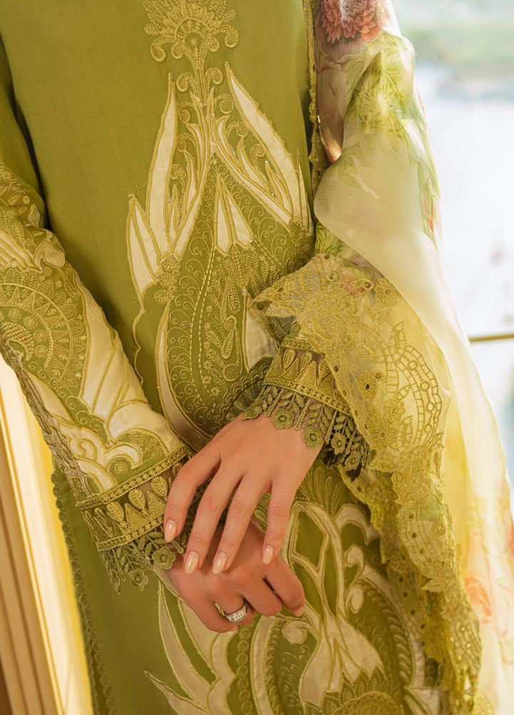 Mushq Casual Pret  Marina 3 Piece Suit MWP22-08 Peridot