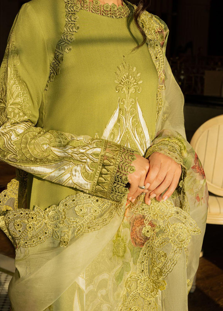 Mushq Casual Pret  Marina 3 Piece Suit MWP22-08 Peridot