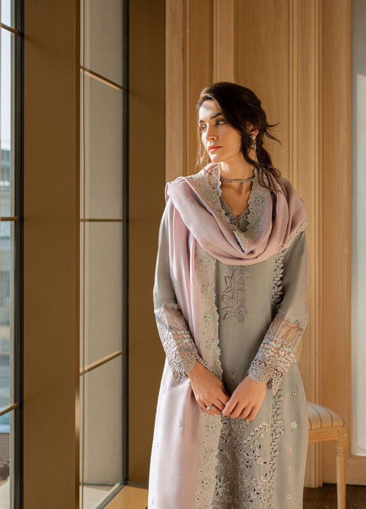 Mushq Casual Pret  Marina 3 Piece Suit MWP22-09 Glacier