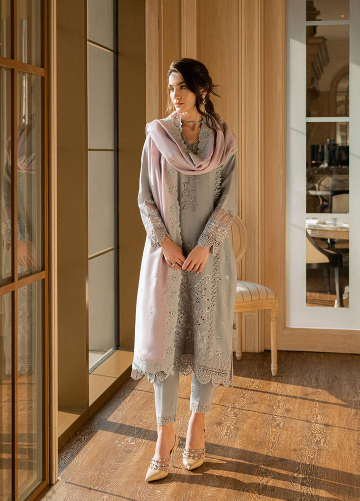 Mushq Casual Pret  Marina 3 Piece Suit MWP22-09 Glacier