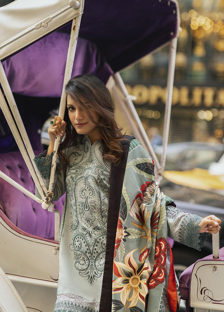 Mushq Embroidered Khaddar Suits Unstitched 3 Piece MQ21BW MW21-02 Icy Mom - Winter Collection