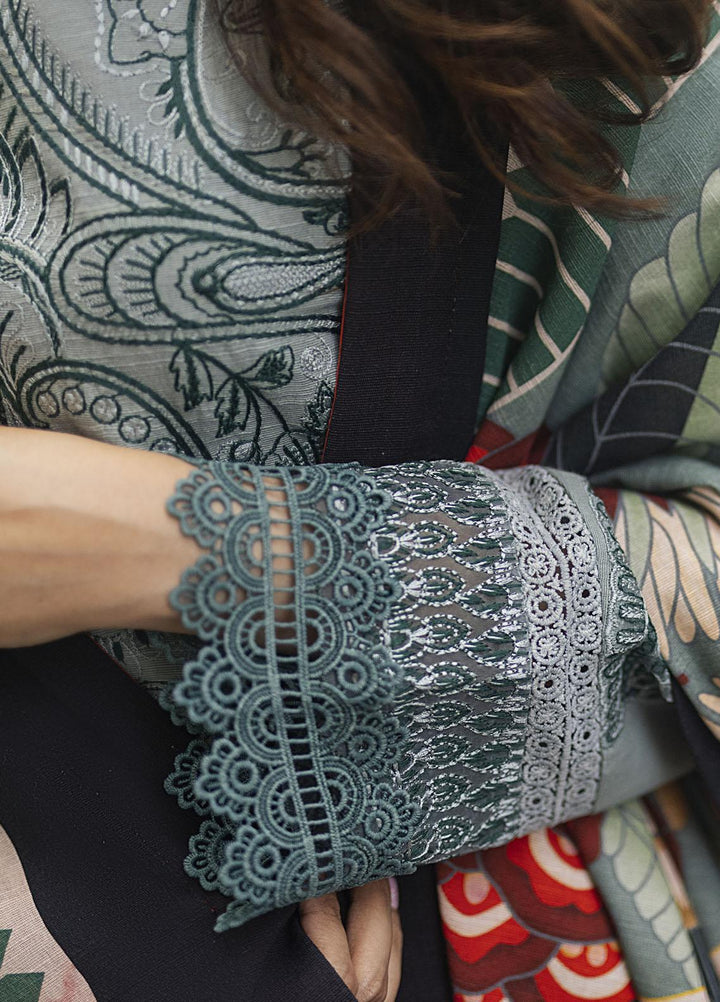 Mushq Embroidered Khaddar Suits Unstitched 3 Piece MQ21BW MW21-02 Icy Mom - Winter Collection