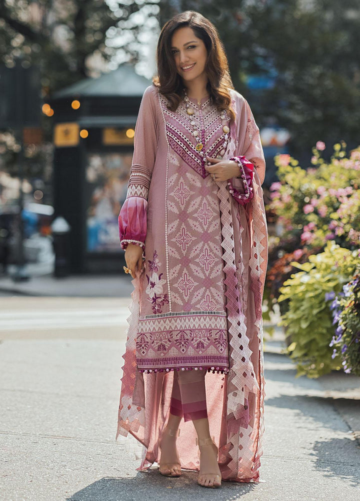 Mushq Embroidered Karandi Suits Unstitched 3 Piece MQ21BW MW21-07 Blush - Winter Collection