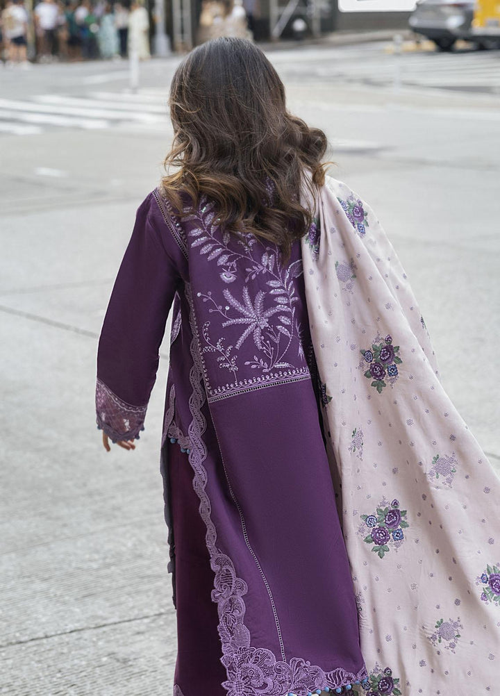 Mushq Embroidered Linen Suits Unstitched 3 Piece MQ21BW MW21-10 Crown Jewel - Winter Collection