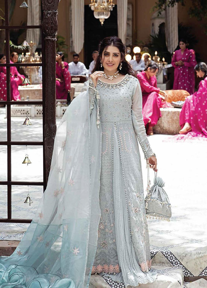 Mushq Chikankari Cotton Net Suits Unstitched 3 Piece MFC21-03 MASUMA - Festive Collection