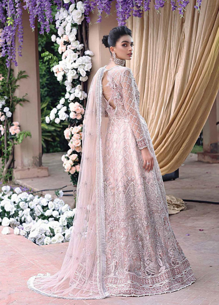 Dhee Rani By Mushq Embroidered Net Suits Unstitched 3 Piece MQ21WD TDL21-02 Nihal - Wedding Collection