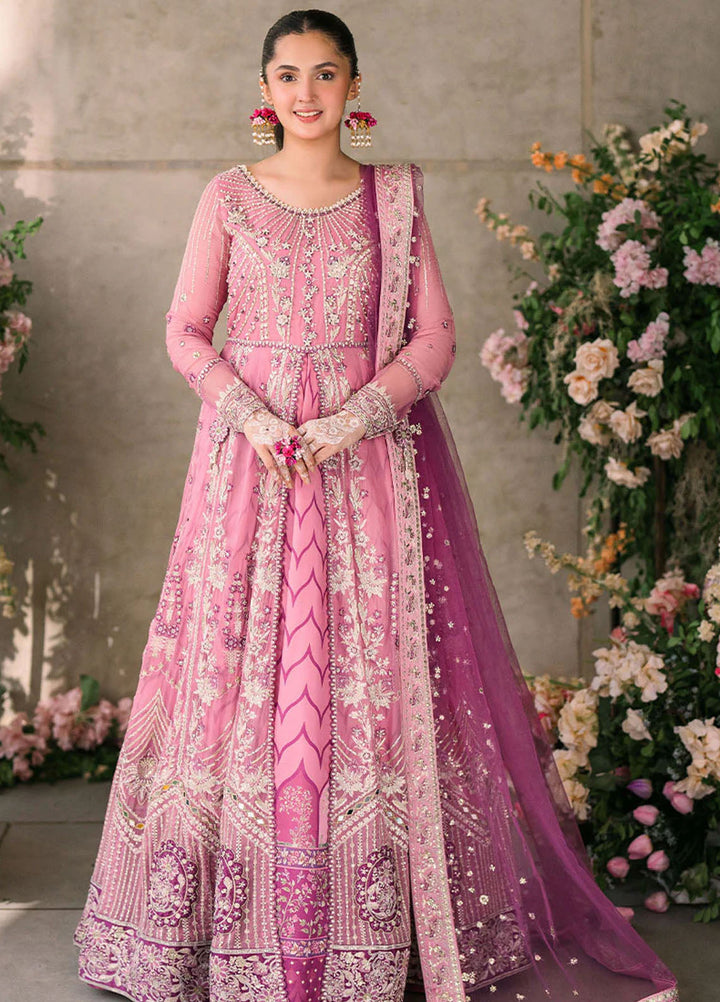 Mushq Embroidered Chiffon Suits Unstitched 3 Piece MQ25MR MCH-08 Dua - Formals Collection