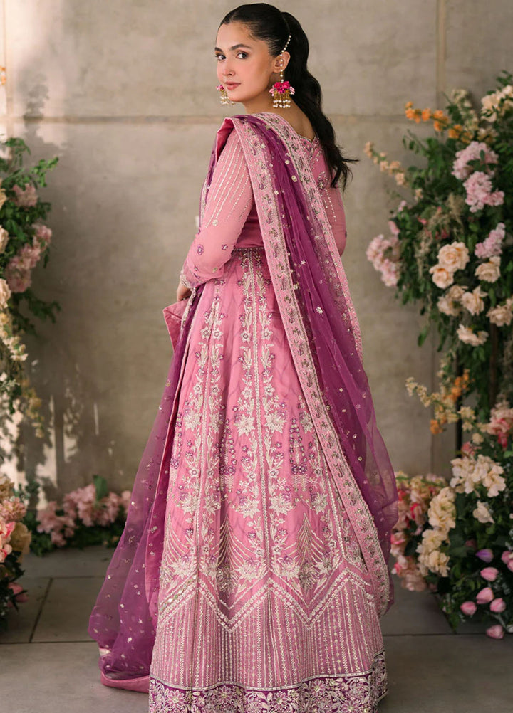 Mushq Embroidered Chiffon Suits Unstitched 3 Piece MQ25MR MCH-08 Dua - Formals Collection