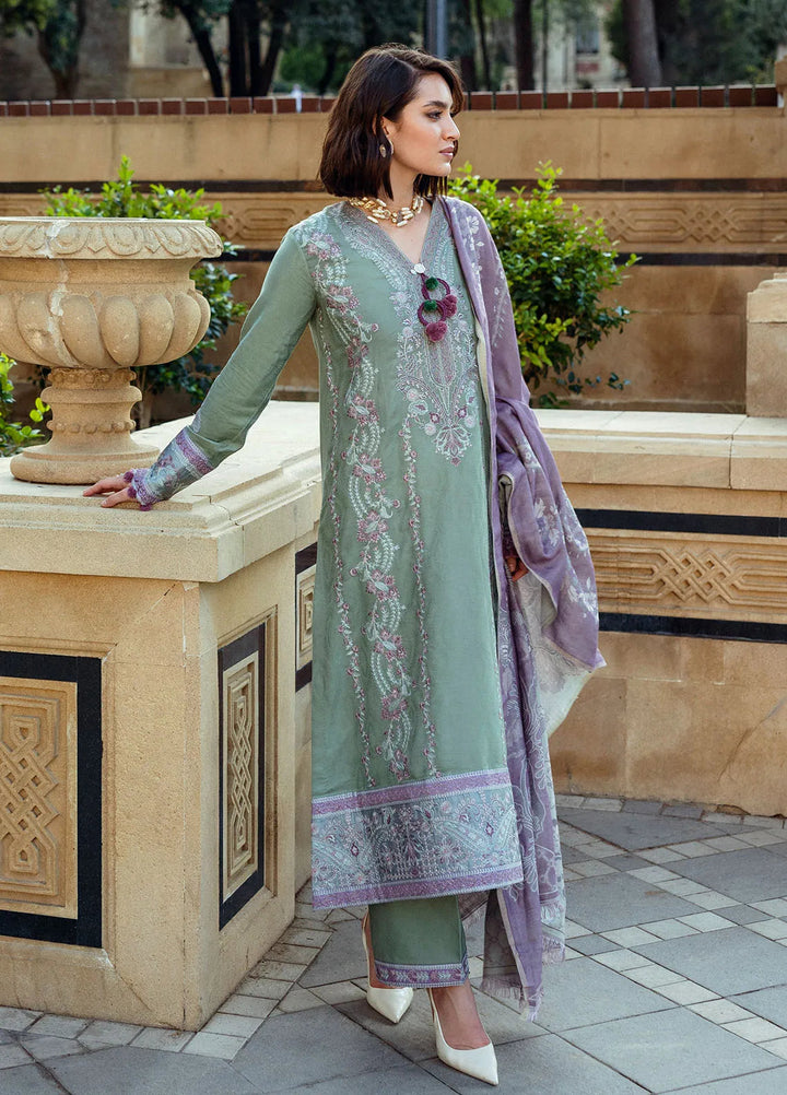 Mushq Embroidered Dobby Suit Unstitched 3 Piece MQ24BW Sweet Union - Winter Collection