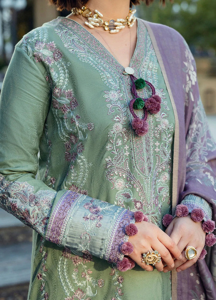 Mushq Embroidered Dobby Suit Unstitched 3 Piece MQ24BW Sweet Union - Winter Collection