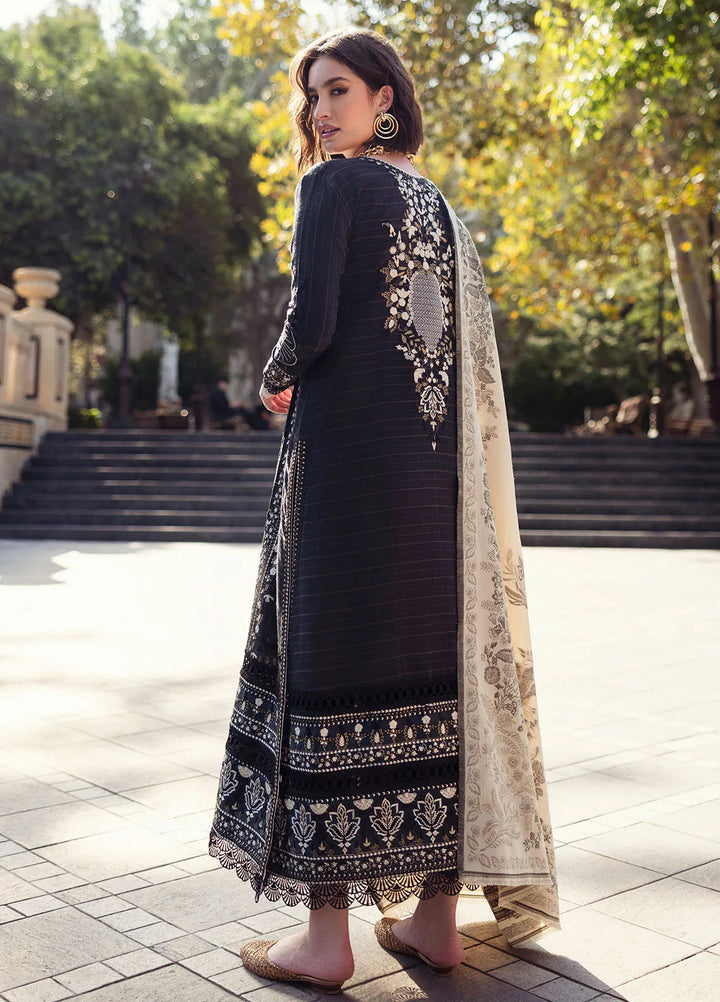 Mushq Embroidered Karandi Suit Unstitched 3 Piece MQ24BW Twisted Affection - Winter Collection