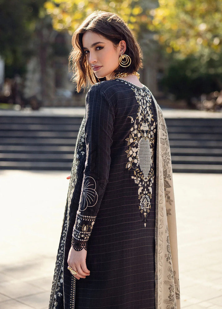 Mushq Embroidered Karandi Suit Unstitched 3 Piece MQ24BW Twisted Affection - Winter Collection