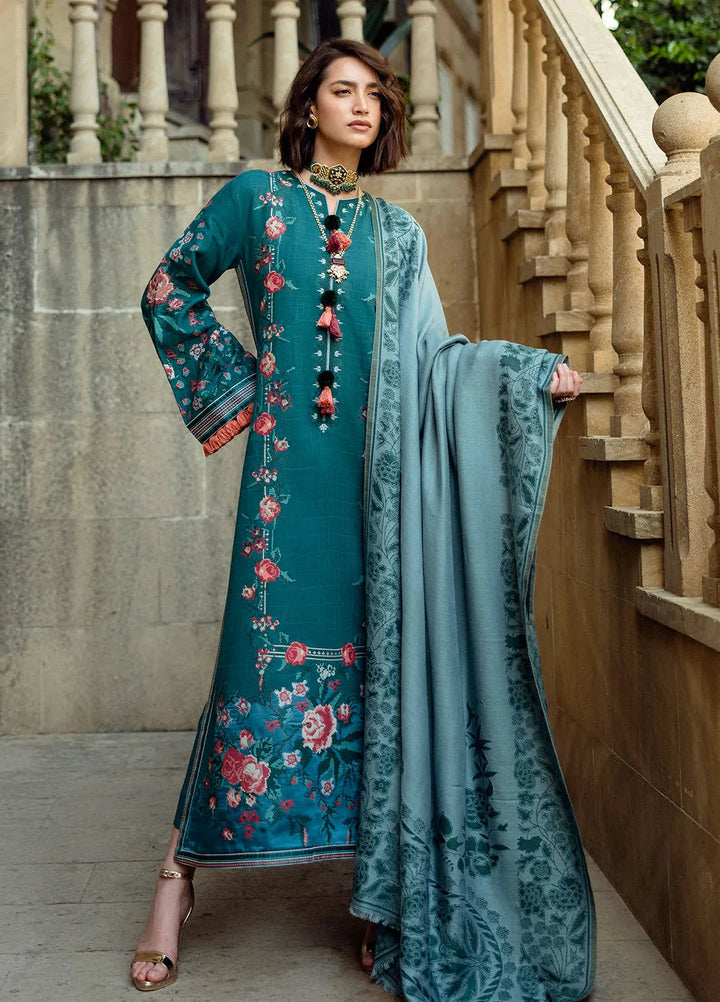 Mushq Embroidered Karandi Suit Unstitched 3 Piece MQ24BW Whispered Secrets - Winter Collection