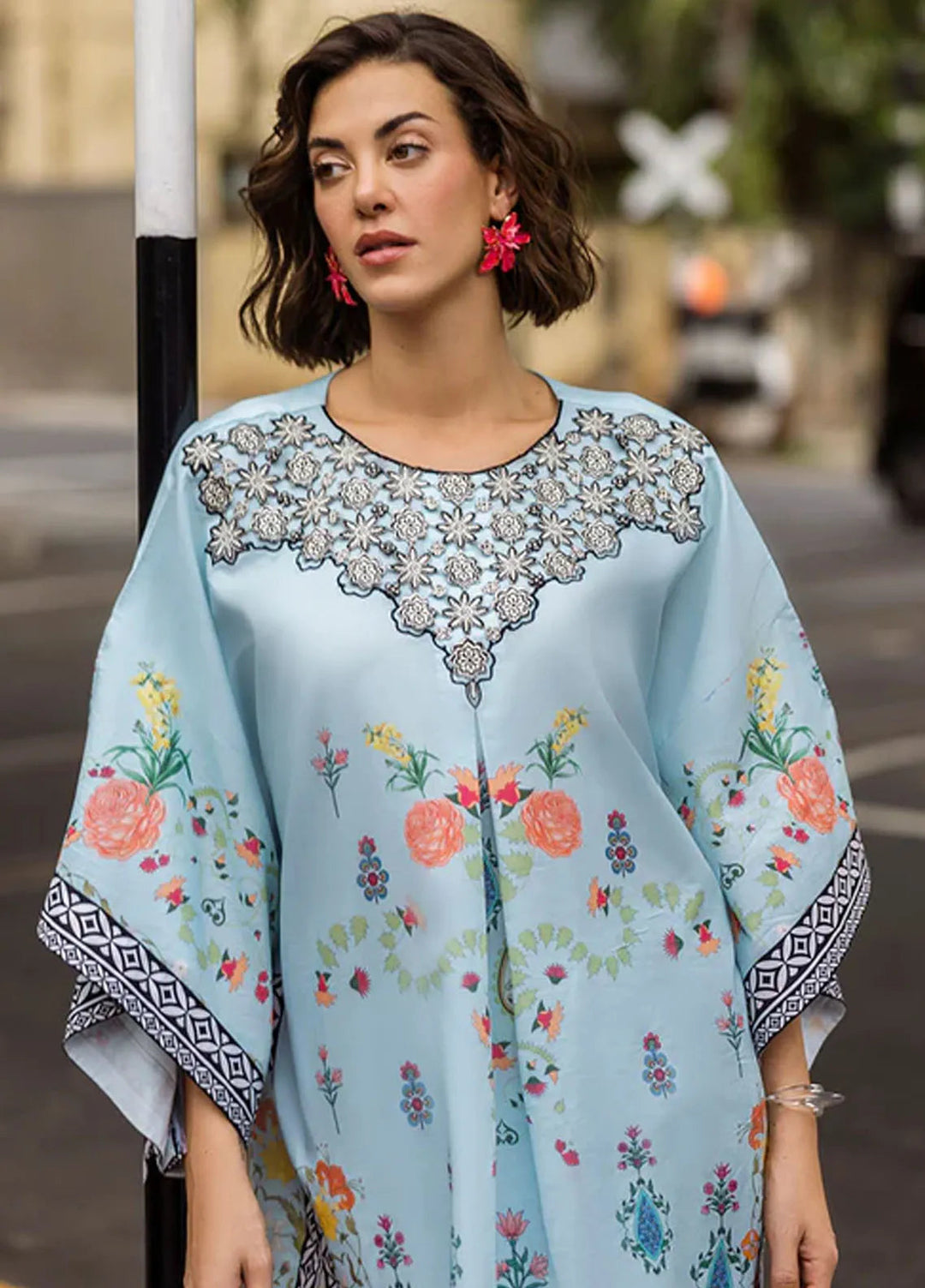Mushq Embroidered Lawn Suits Unstitched 3 Piece MQ25LD D-1A Nerina - Summer Collection