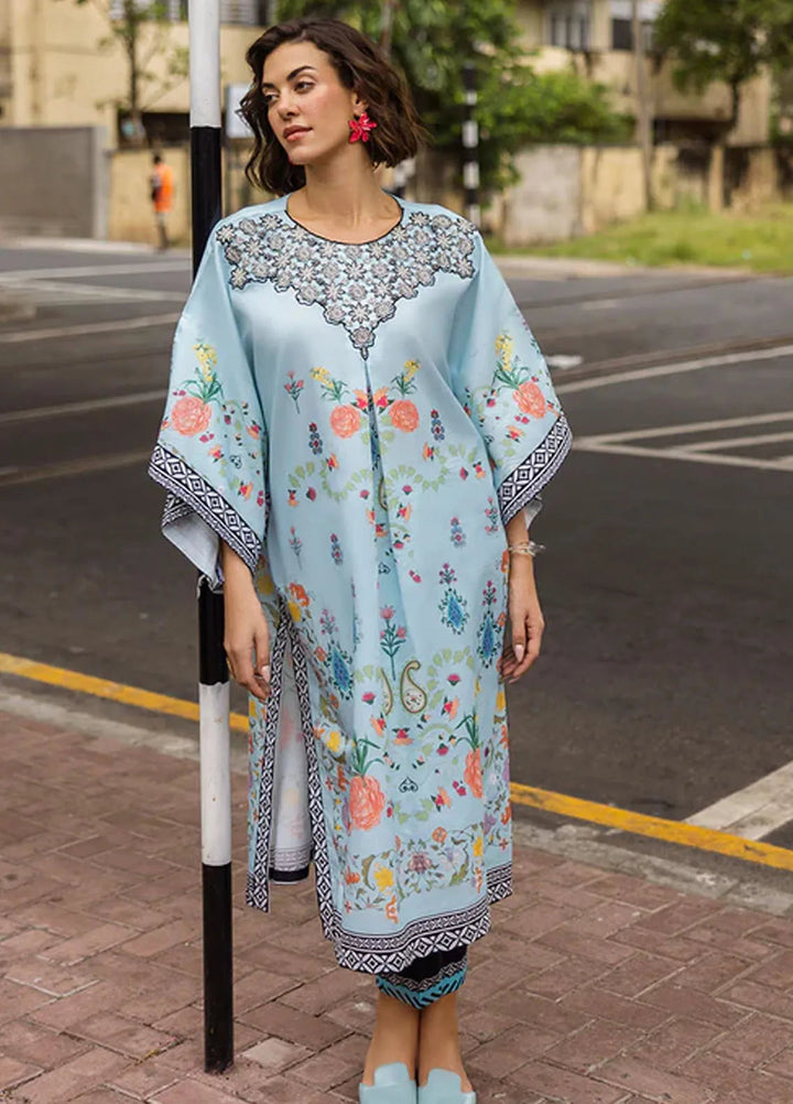 Mushq Embroidered Lawn Suits Unstitched 3 Piece MQ25LD D-1A Nerina - Summer Collection