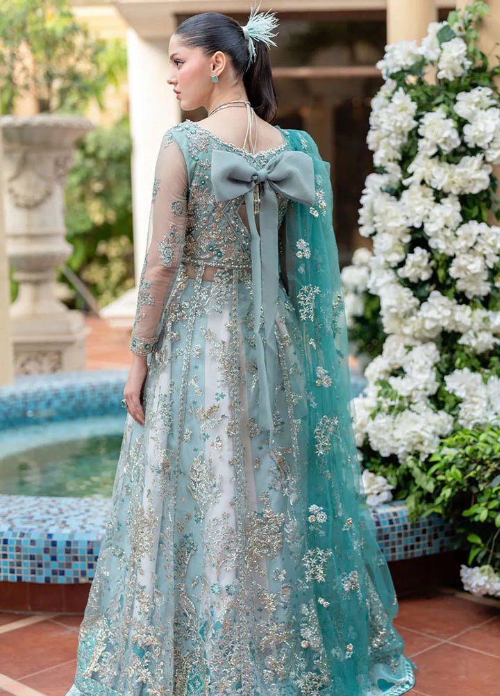 Mushq Embroidered Net Suit Unstitched 4 Piece MQ25MW MWD-01 Kahani - Formals Collection