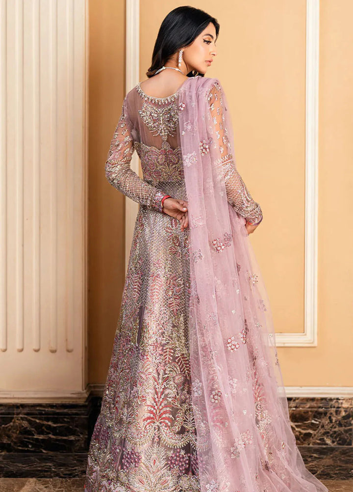 Mushq Embroidered Net Suit Unstitched 4 Piece MQ25MW MWD-05 Waday - Formals Collection