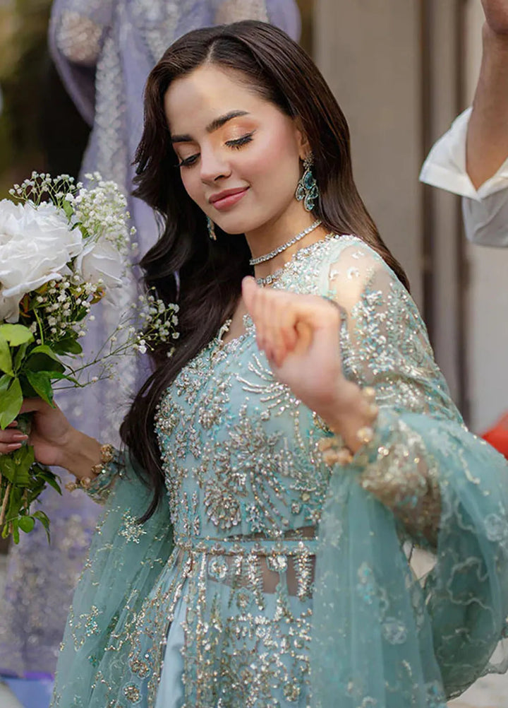 Mushq Embroidered Net Suit Unstitched 4 Piece MQ25MW MWD-06 Dou Pal - Formals Collection