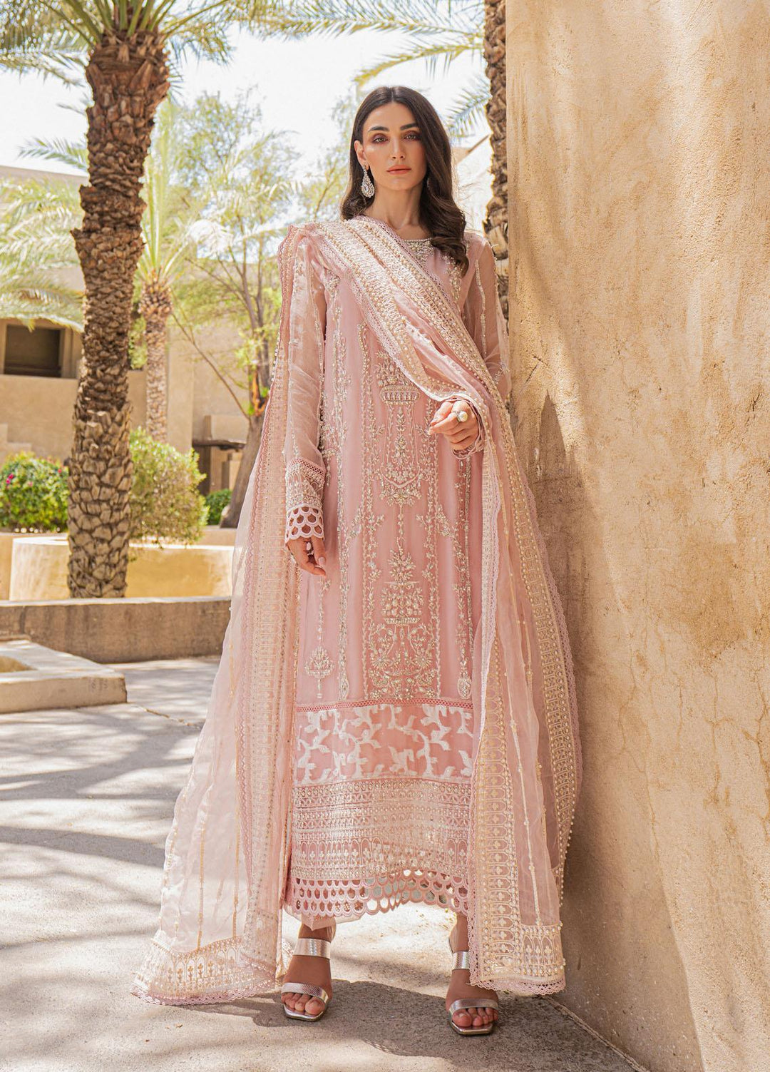 Mushq Luxury Pret  Silk 3 Piece Suit MQ22EP ELEP22-02 ARIEL