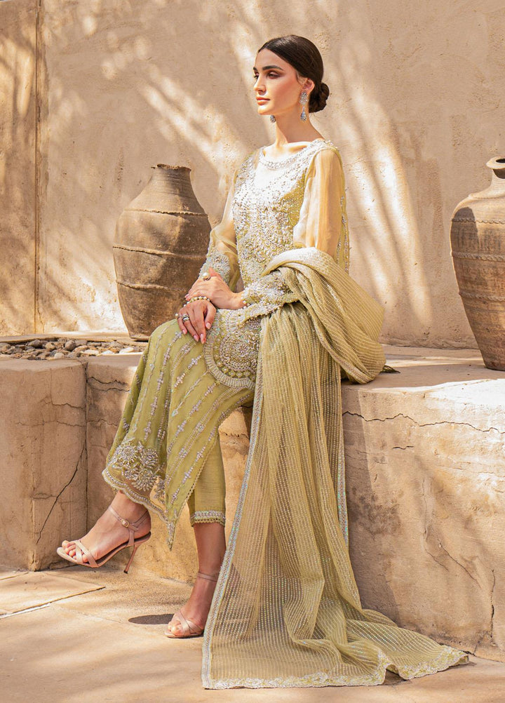 Mushq Luxury Pret  Silk 3 Piece Suit MQ22EP ELEP22-03 LENA